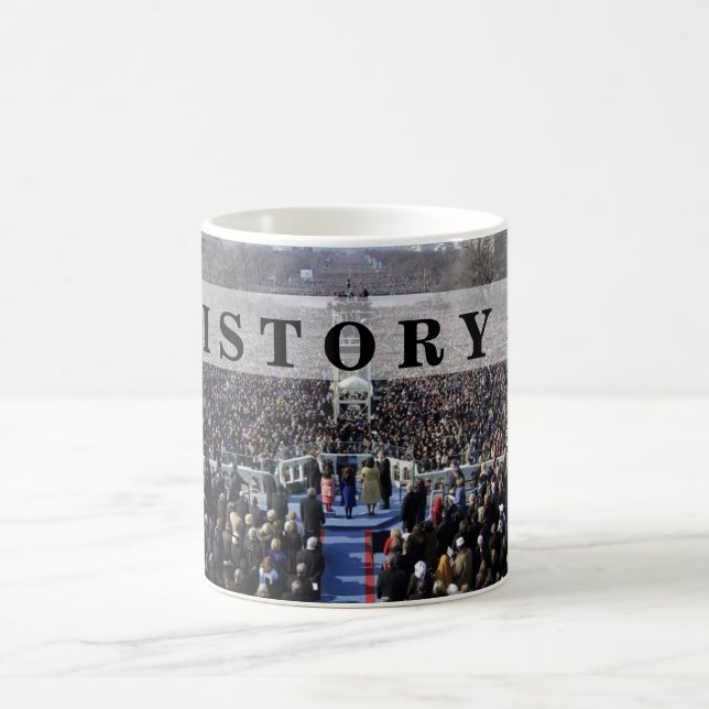 HISTORY: President Obama Inauguration Coffee Mug (Center)