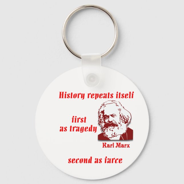 History Repeats Itself Key Ring (Front)