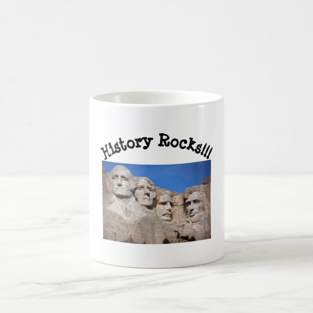 History Rocks Coffee Mug (Center)