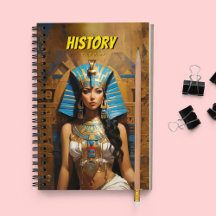 History School Notebook - Customisable