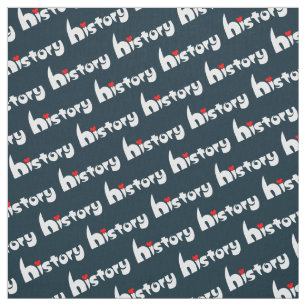 History Small Heart Fabric