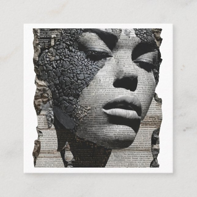 history square business card (Front)