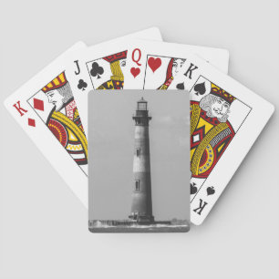 History Stands Tall Grayscale Playing Cards