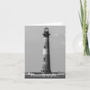 History Stands Tall Grayscale Thinking Of You Card
