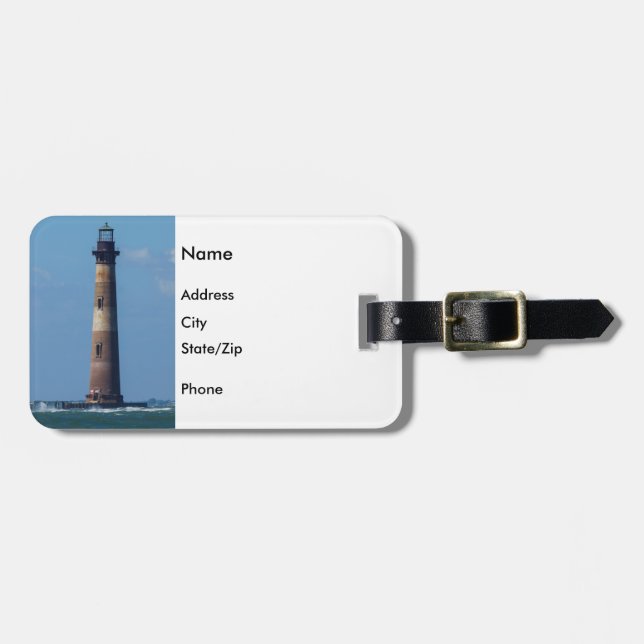 History Stands Tall Luggage Tag (Front Horizontal)