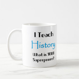 history teach coffee mug