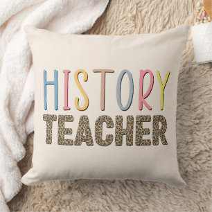 History Teacher Cushion