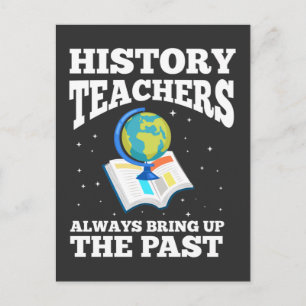 History Teacher Occupation Hilarious Historian Postcard