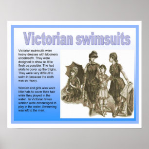 History, Victorians, Swimsuits Poster