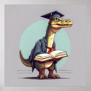Historyonyx Dinosaur Art Print