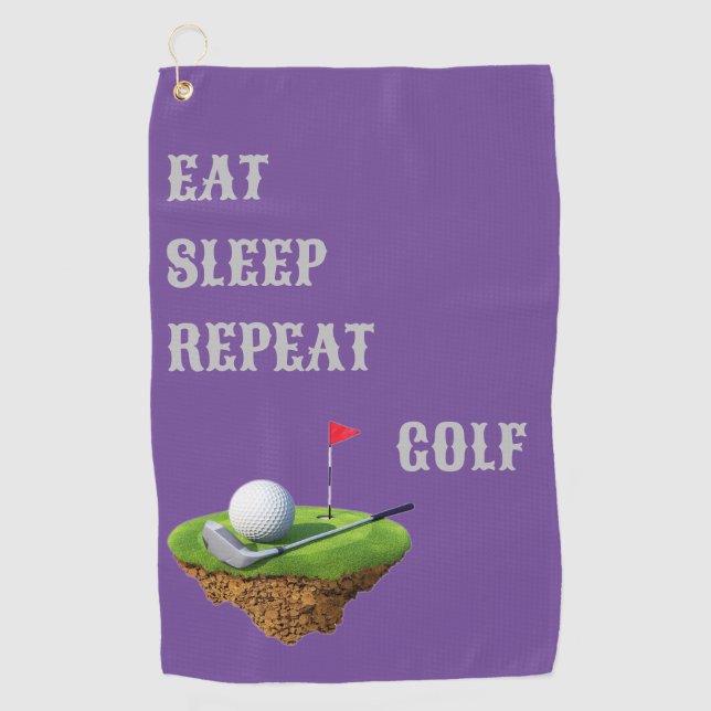 Hit a Hole-in-One with Customisable Golf Towels (Front)