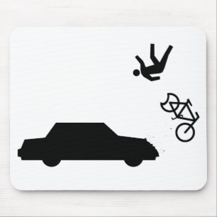 Hit and Run Mouse Pad