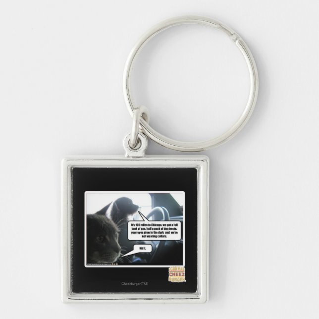 Hit It. Key Ring (Front)