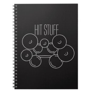 Hit Stuff Drummer Notebook