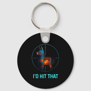 Hit that pinata cinco de mayo funny ideas men key ring