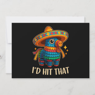 Hit That Pinata Cinco De Mayo Invitation