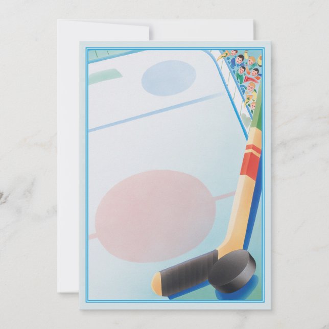 Hit The Ice © Note Card (Front)