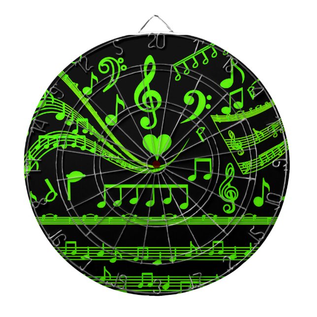 Hit the notes_ dartboard (Front)