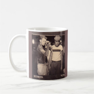 hit the target and win a kewpie doll coffee mug