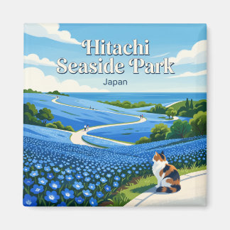 Hitachi Seaside Park Japan Magnet