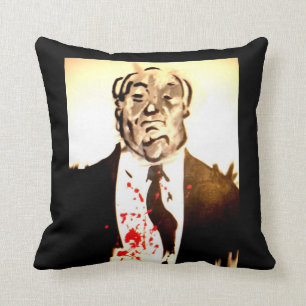 Hitchcock throw pillow