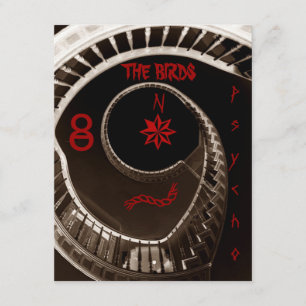 HITCHCOCKESQUE PARTY THEME INVITATION HITCHCOCK