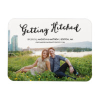 Hitched | Save the Date Magnet