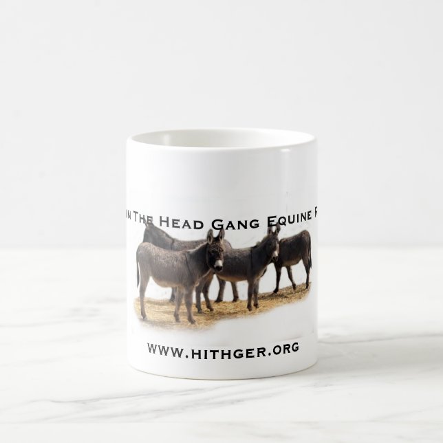 Hithger trio of donkeys mug (Center)