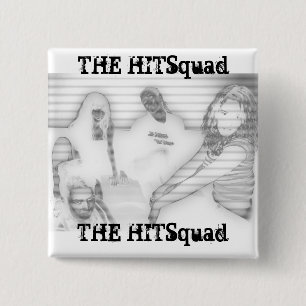 Hitsquad Ladies: Gris 15 Cm Square Badge
