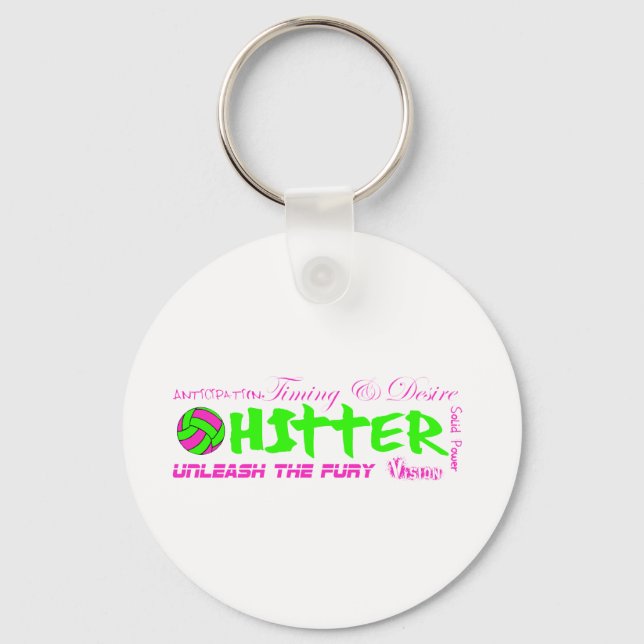 Hitter Traits Key Ring (Front)