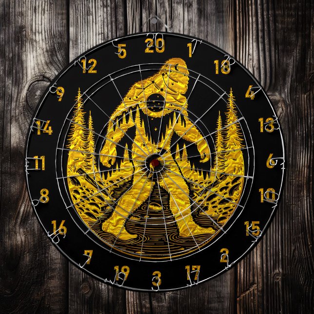 Hitting Bullseyes and Bigfoot Dreams Dartboard (Creator Uploaded)