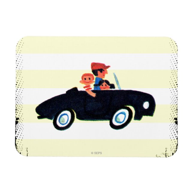 Hitting the Open Road 3 Magnet (Horizontal)