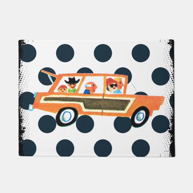 Hitting the Open Road 4 Doormat (Front)