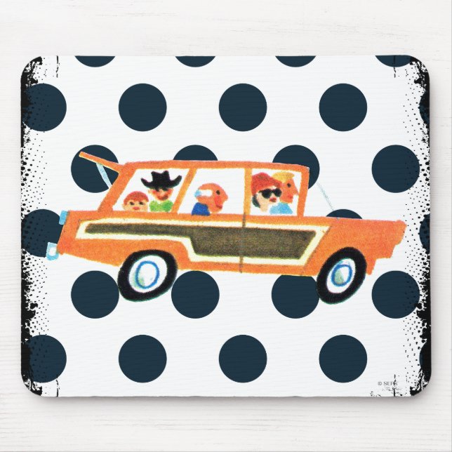 Hitting the Open Road 4 Mouse Pad (Front)