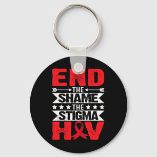 Hiv Aids Awareness Month End The Shame The Stigma Key Ring