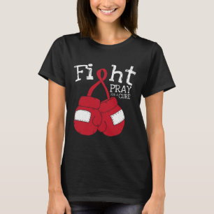Hiv Aids Brain Aneurysm Stroke Cool Awareness Gift T-Shirt