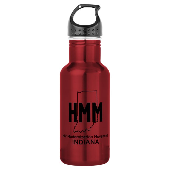 HIV Modernisation Movement Indiana 532 Ml Water Bottle (Front)