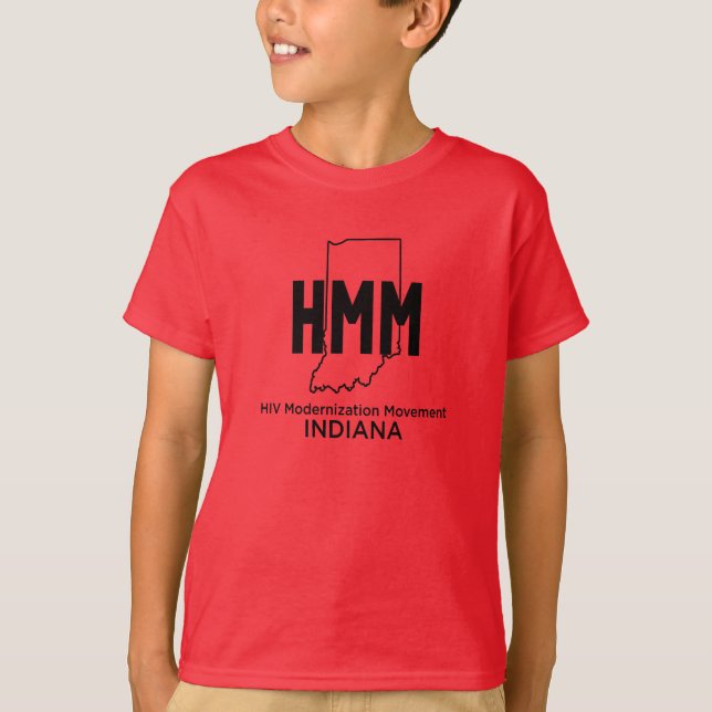 HIV Modernisation Movement Indiana T-Shirt (Front)