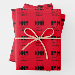 HIV Modernisation Movement Indiana Wrapping Paper Sheet