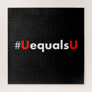 HIV Undetectable Equals Untransmittable - Minimali Jigsaw Puzzle