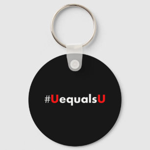 HIV Undetectable Equals Untransmittable - Minimali Key Ring