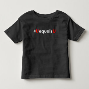 HIV Undetectable Equals Untransmittable - Minimali Toddler T-Shirt