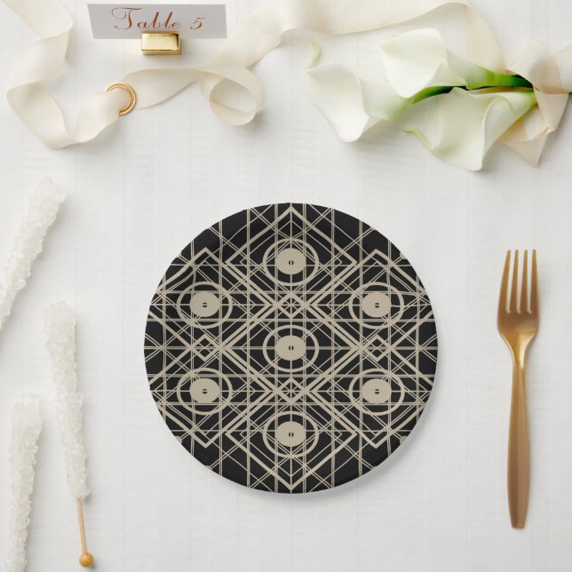 Hive Mind Paper Plates (Wedding)