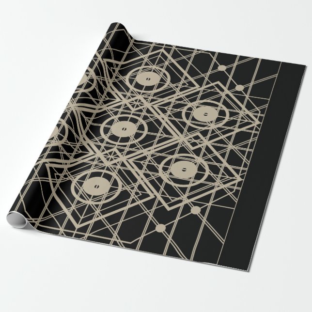 Hive Mind Wrapping Paper (Unrolled)