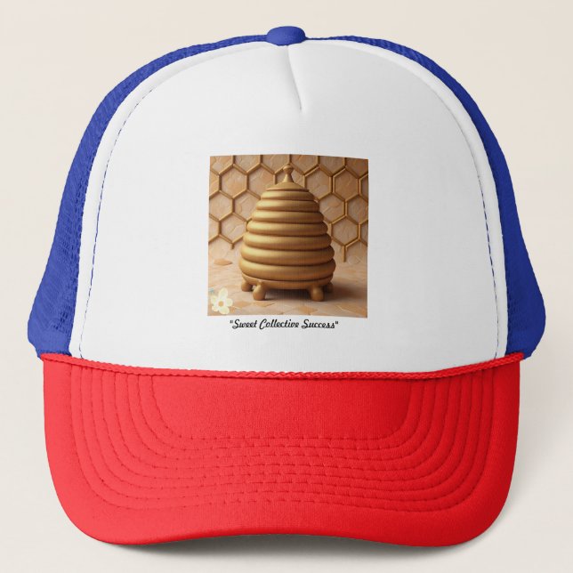 "Hive of Harmony" Trucker Hat (Front)