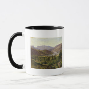 Hjelle in Valders, Tile Fjord, 1835 Mug