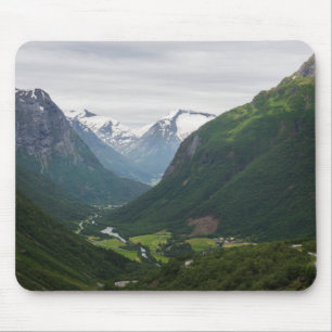 Hjelle valley in Norway mousepad
