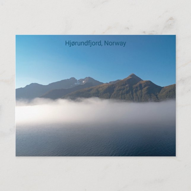 Hjørundfjord, Norway, Postcard (Front)