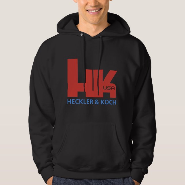 HK Heckler and Koch Logo Hoodie (Front)