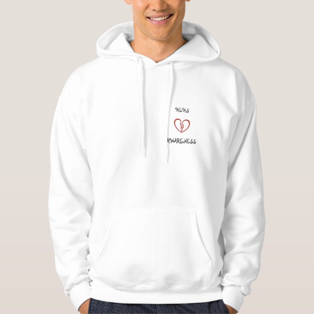 HLHS, AWARENESS HOODIE (Front)